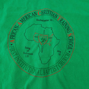 Hanes Beefy T First Institution Baptist Church